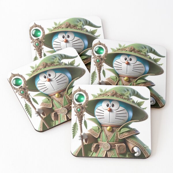 Item preview, 3D Doraemon Fantasy Elf Avatar Printable Digital Clipart | Sublimation designed and sold by mystic-brushes.