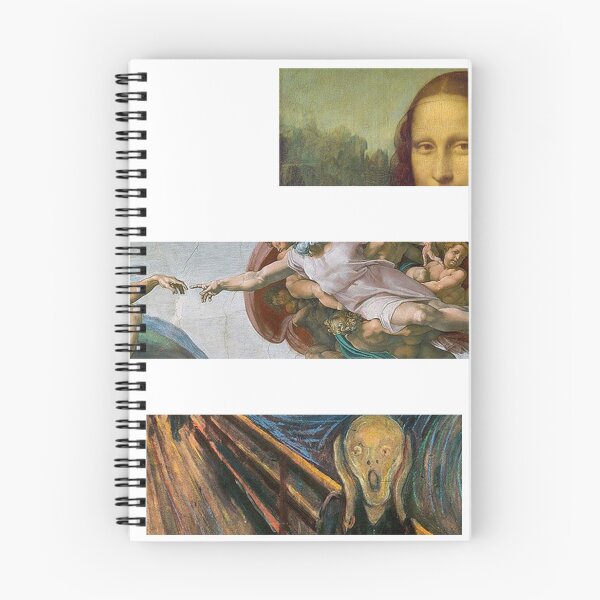 Item preview, Art Mesh: Mona Lisa, The Creation of Adam, The Scream designed and sold by HomageStudio.