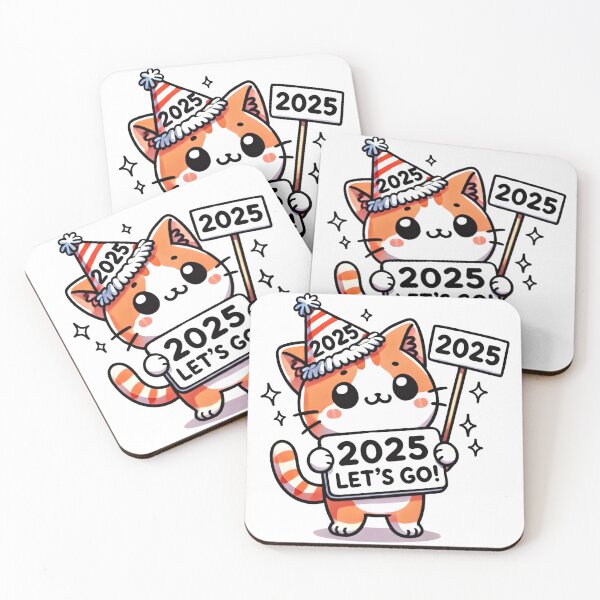 Item preview, Festive Cat 2025 designed and sold by Plantiyas.