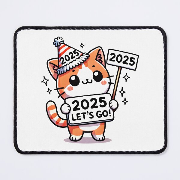 Item preview, Festive Cat 2025 designed and sold by Plantiyas.