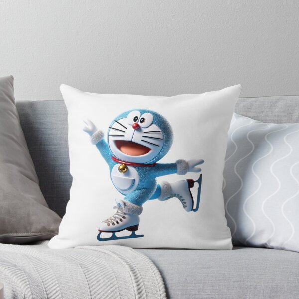 Item preview, 3D Doraemon Ice Skater Avatar Printable Digital Clipart | Sublimation designed and sold by mystic-brushes.