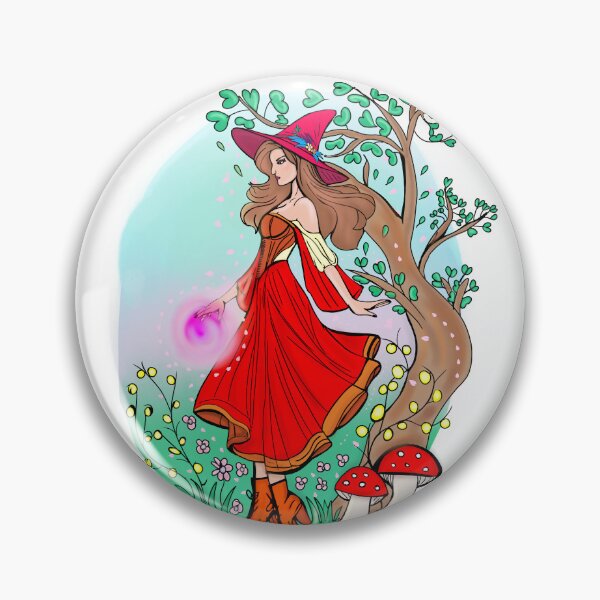 Item preview, Summer witch, fairy designed and sold by ArbuzWorldz.