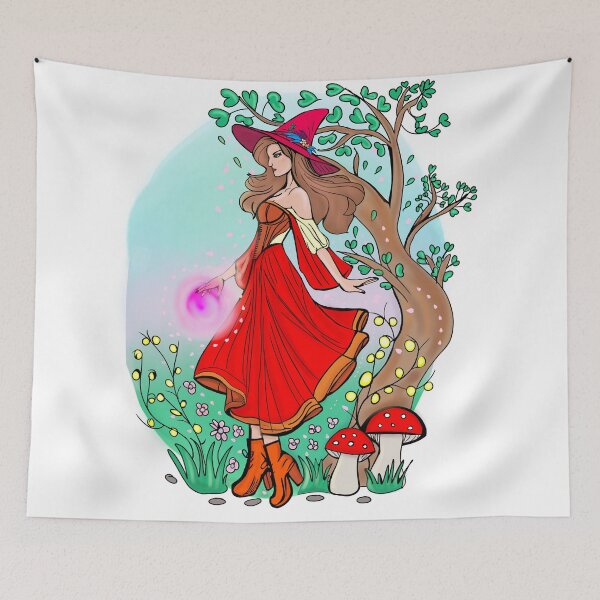 Item preview, Summer witch, fairy designed and sold by ArbuzWorldz.