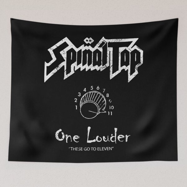 Item preview, One Louder - This Goes To Eleven Worn Design designed and sold by RobesandWraps.