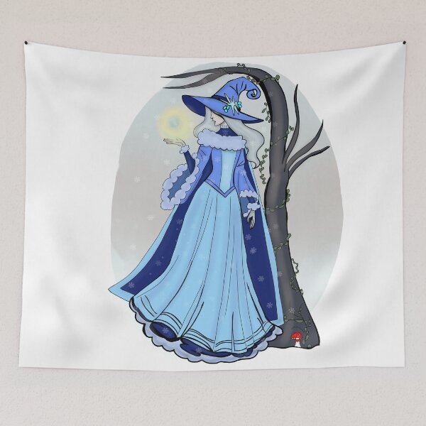 Item preview, Winter witch, fairy, vibes designed and sold by ArbuzWorldz.