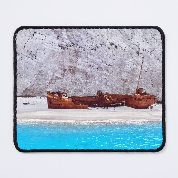 Item preview, Zakynthos - Greece Shipwreck Beach on a Stunning Day designed and sold by Adam Gormley.