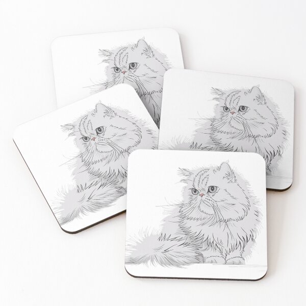 Item preview, Persian Cat Sketch designed and sold by Tomasz  Siennicki.