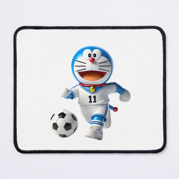 Item preview, 3D Doraemon Soccer Player Avatar Printable Digital Clipart | Sublimation designed and sold by mystic-brushes.