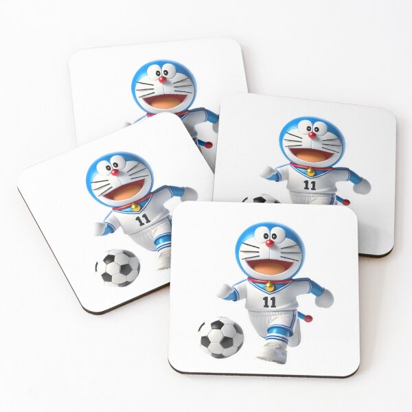 Item preview, 3D Doraemon Soccer Player Avatar Printable Digital Clipart | Sublimation designed and sold by mystic-brushes.