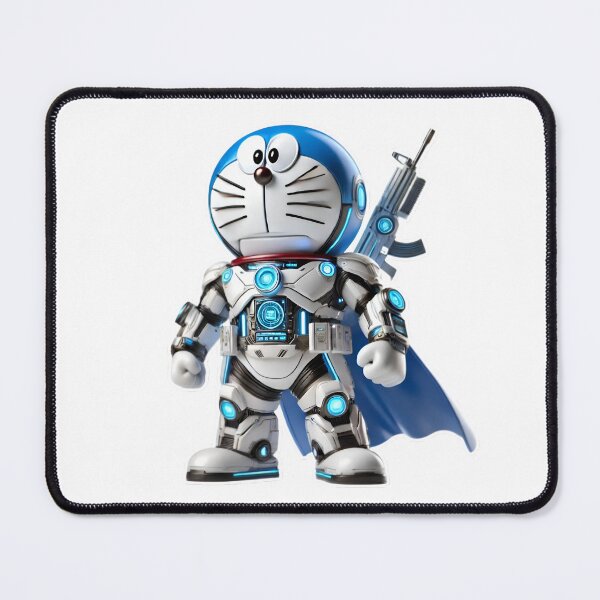Item preview, 3D Doraemon Super Hero Avatar Printable Digital Clipart | Sublimation designed and sold by mystic-brushes.