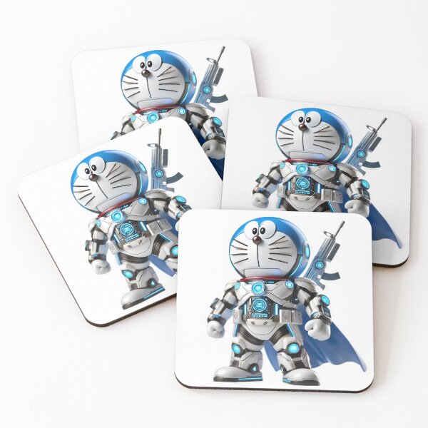 Item preview, 3D Doraemon Super Hero Avatar Printable Digital Clipart | Sublimation designed and sold by mystic-brushes.