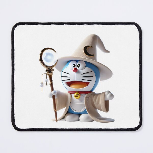 Item preview, 3D Doraemon Wizard Avatar Printable Digital Clipart | Sublimation designed and sold by mystic-brushes.