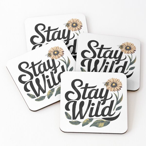 Item preview, Ben azelart Stay Wild Fire designed and sold by graphic-genie.