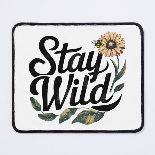 Item preview, Ben azelart Stay Wild Fire designed and sold by graphic-genie.