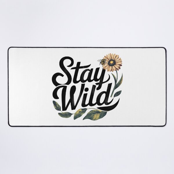 Item preview, Ben azelart Stay Wild Fire designed and sold by graphic-genie.