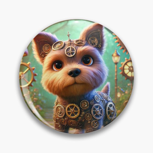 Item preview, Steampunk Norfolk Terrier designed and sold by Sillytoe.