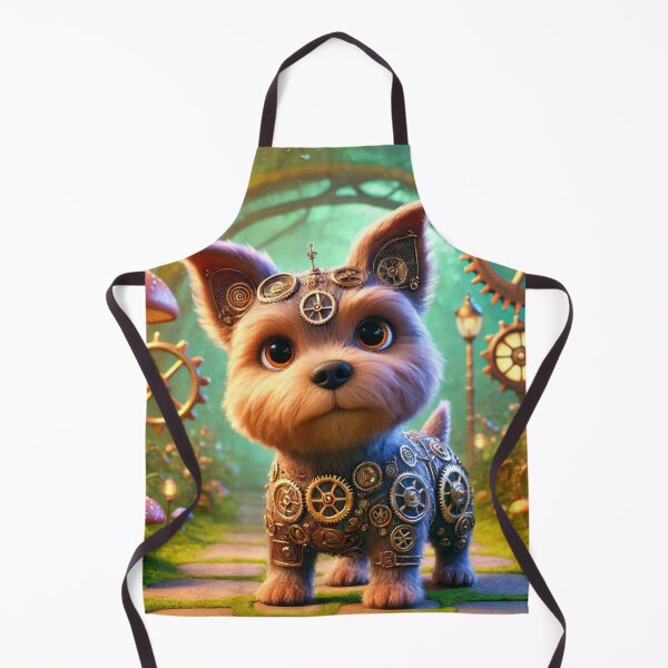 Item preview, Steampunk Norfolk Terrier designed and sold by Sillytoe.