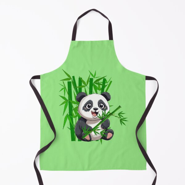 Item preview, Cute panda eating bamboo designed and sold by Rocklights.