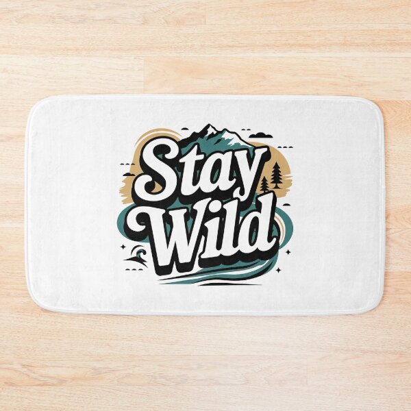 Item preview, Ben azelart Stay Wild Fire designed and sold by graphic-genie.