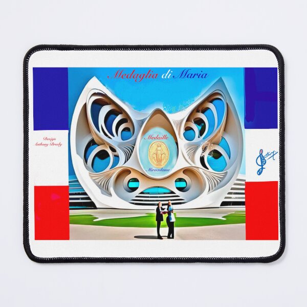 Item preview, The Miraculous Medal-A Blessing designed and sold by BACHRISTIANCREATIVE.