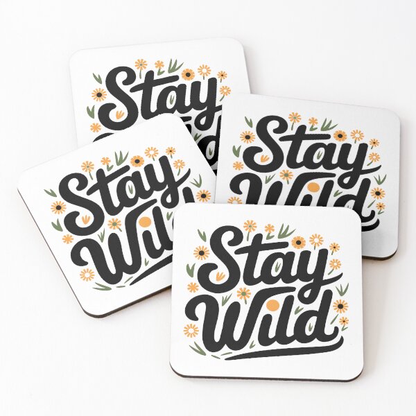 Item preview, Ben azelart Stay Wild Fire designed and sold by graphic-genie.