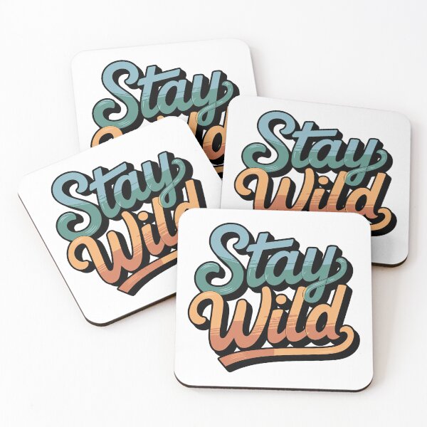 Item preview, Ben azelart Stay Wild Fire designed and sold by graphic-genie.