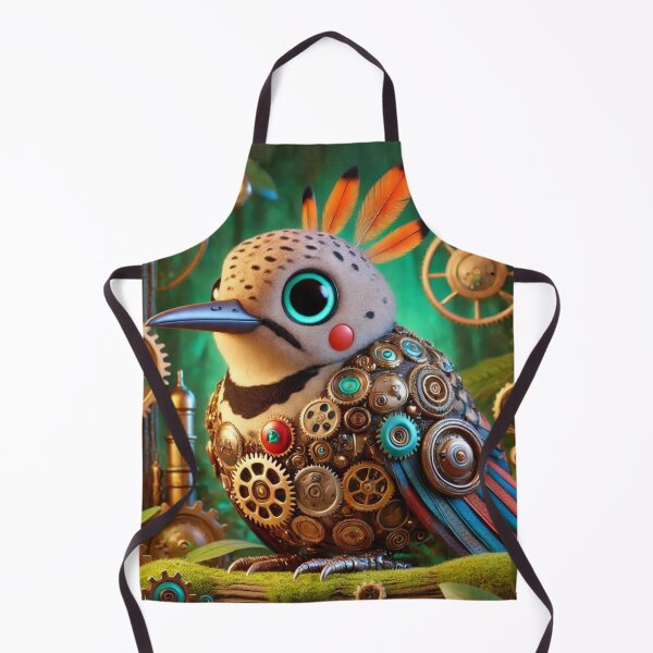 Item preview, Steampunk Northern Flicker designed and sold by Sillytoe.