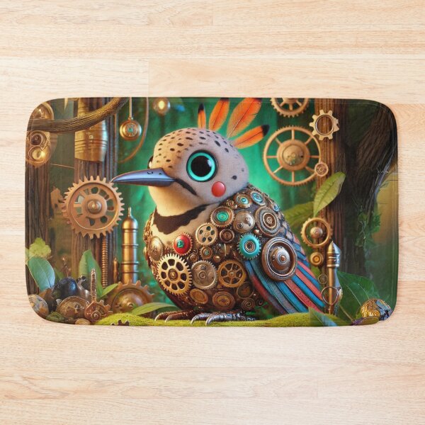 Item preview, Steampunk Northern Flicker designed and sold by Sillytoe.