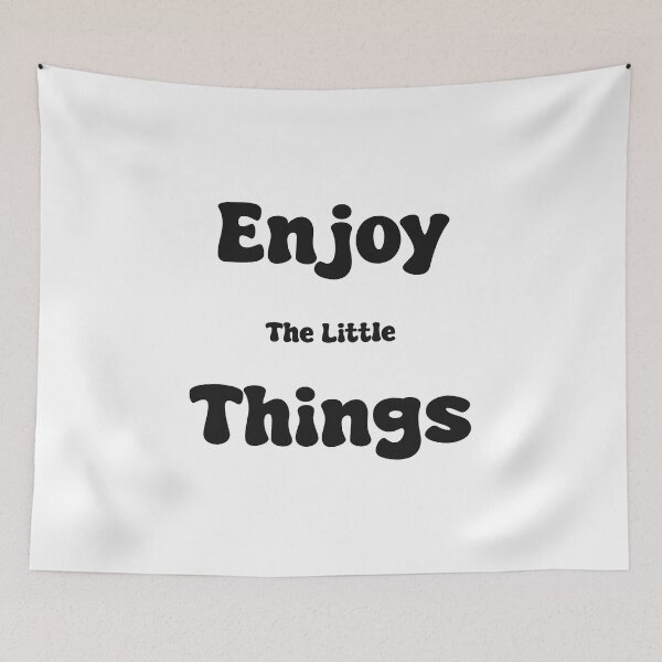 Item preview, Enjoy The Little Things  designed and sold by Skull Fern.