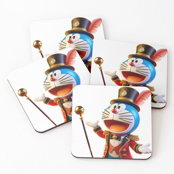 Item preview, 3D Doraemon Carnival Ringmaster Avatar Printable Digital Clipart | Sublimation designed and sold by mystic-brushes.