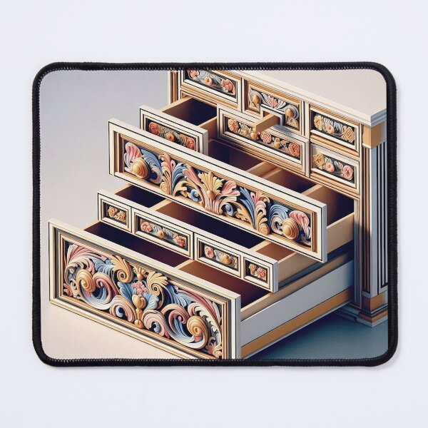 Item preview, Drawer Minimalism Art Style designed and sold by artofuniverse.