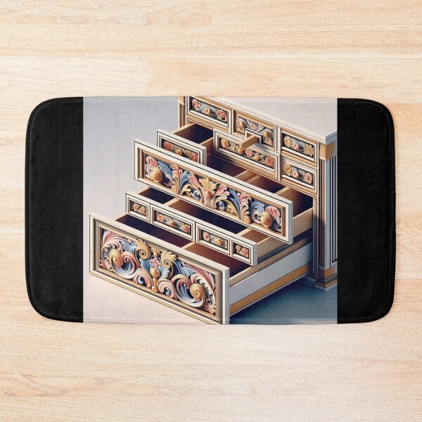 Item preview, Drawer Minimalism Art Style designed and sold by artofuniverse.