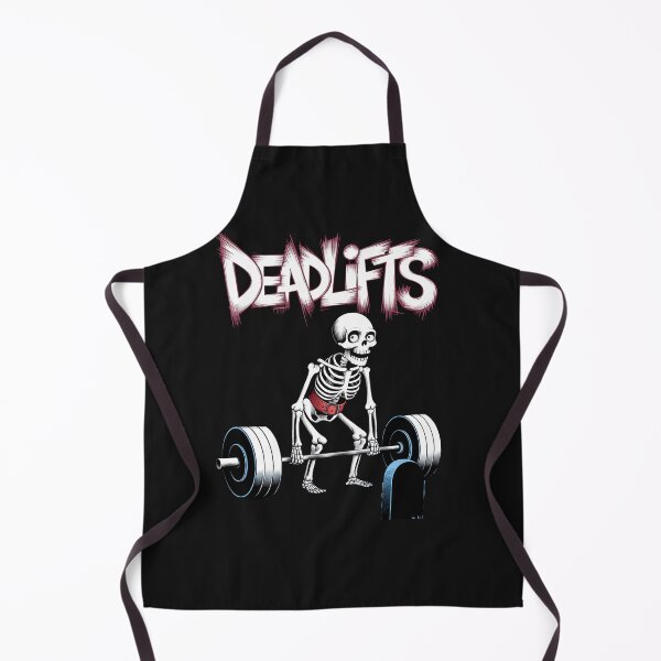 Item preview, DEADLIFTS Funny Benchpress Dead Skeleton Weight Lifting designed and sold by yamegift.