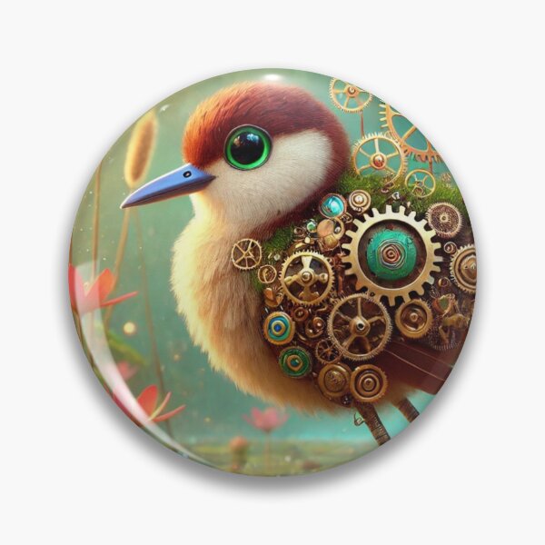 Item preview, Steampunk Northern Jacana designed and sold by Sillytoe.