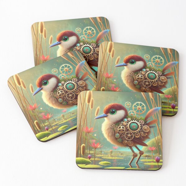 Item preview, Steampunk Northern Jacana designed and sold by Sillytoe.