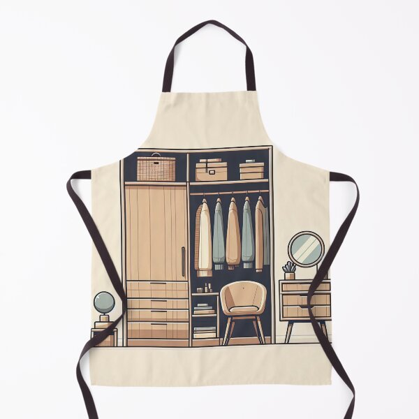 Item preview, Estilo de arte minimalista de guardarropa designed and sold by artofuniverse.