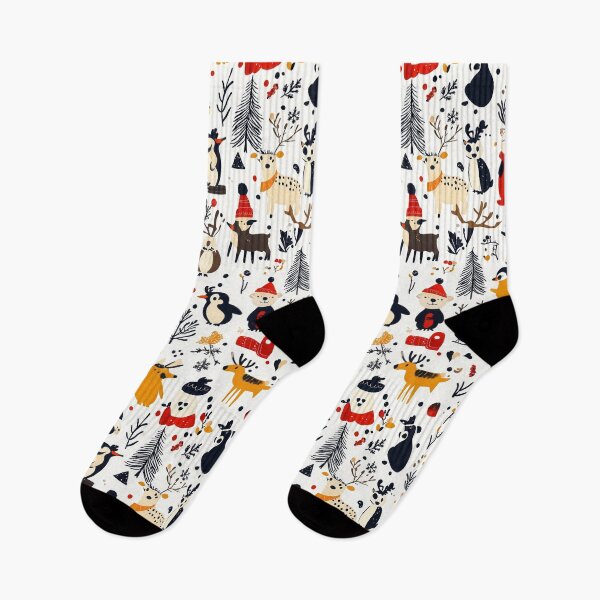 Item preview, Happy Holiday Animals in a Snowy Wonderland designed and sold by Piotrek0001.
