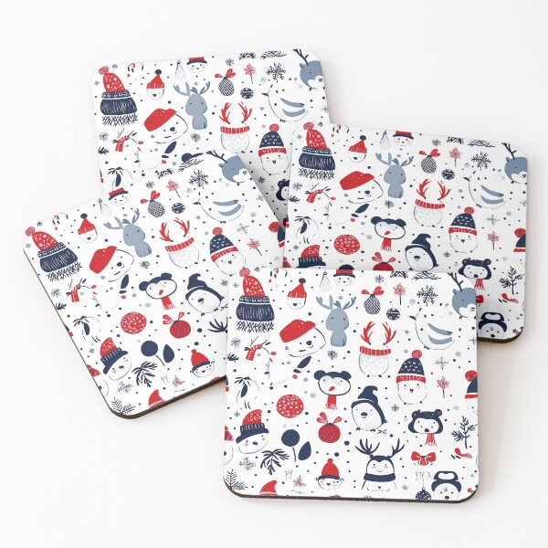 Item preview, Joyful Winter Animals for Your Holiday Decor designed and sold by Piotrek0001.