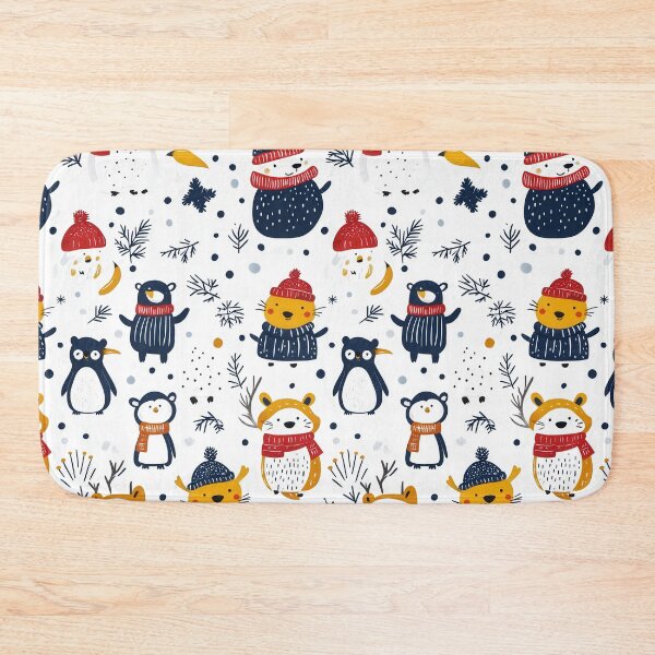 Item preview, Whimsical Holiday Animals to Brighten Your Winter designed and sold by Piotrek0001.