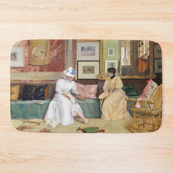 Item preview, William Merritt Chase : A Friendly Call (1895) designed and sold by YNTDigitalHouse.