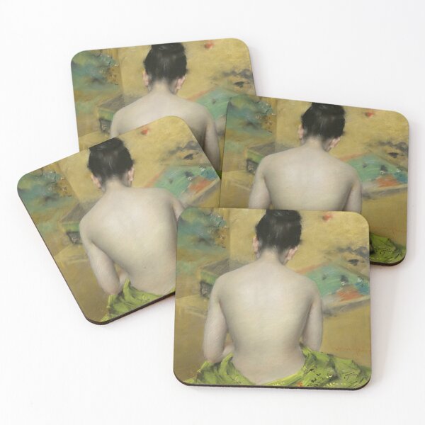 Item preview, William Merritt Chase : Study of Flesh Color and Gold (1888) designed and sold by YNTDigitalHouse.