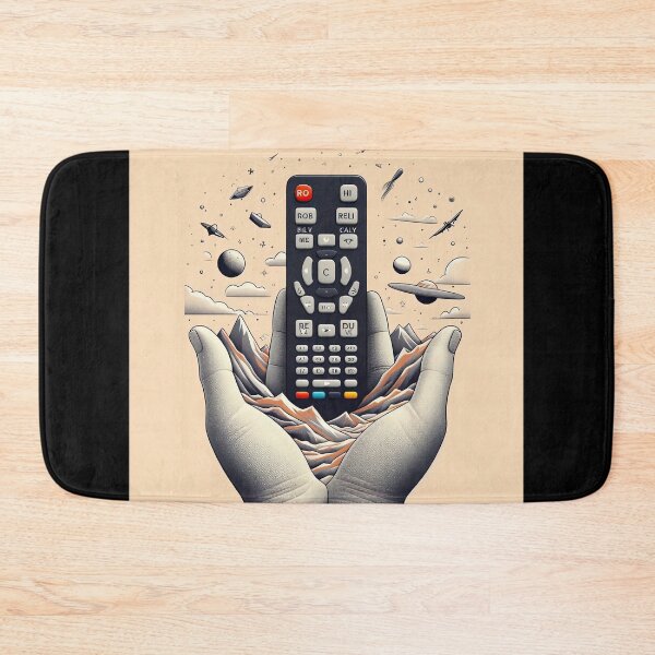 Item preview, Remote Control Minimalism Art Style designed and sold by artofuniverse.