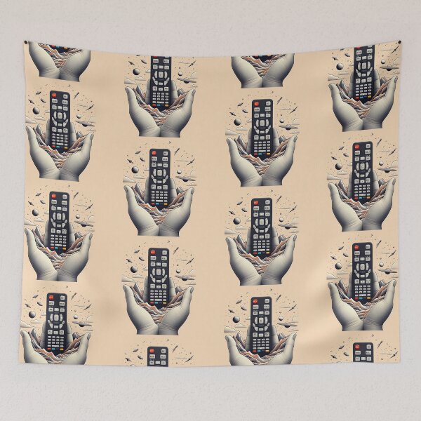 Item preview, Remote Control Minimalism Art Style designed and sold by artofuniverse.
