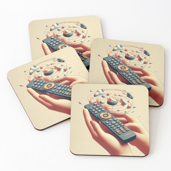 Item preview, Remote Control Minimalism Art Style designed and sold by artofuniverse.