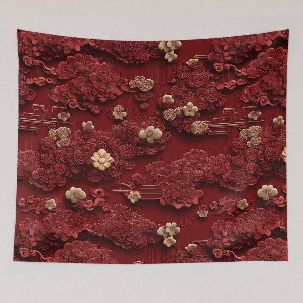 Item preview, The elegance of traditional thread drafts designed and sold by Rui Huang.