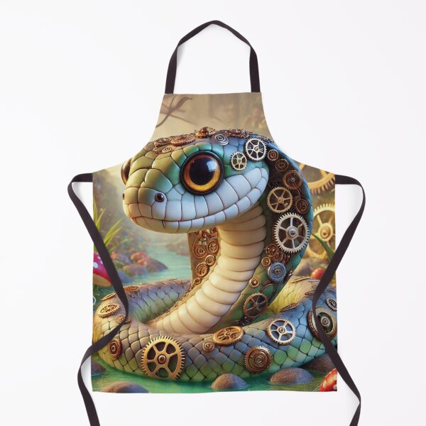 Item preview, Steampunk Northern Water Snake designed and sold by Sillytoe.