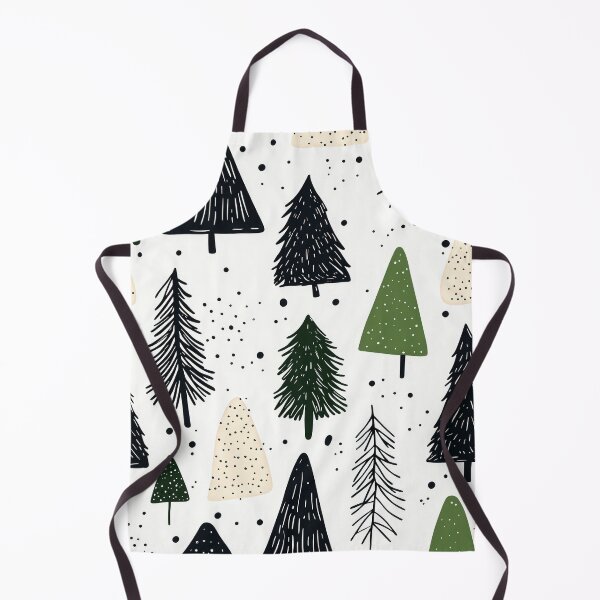 Item preview, Stylized Evergreen Patterns with a Winter Theme designed and sold by Piotrek0001.