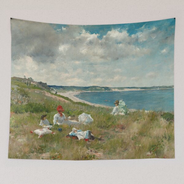 Item preview, William Merritt Chase : Idle Hours (1894) designed and sold by YNTDigitalHouse.