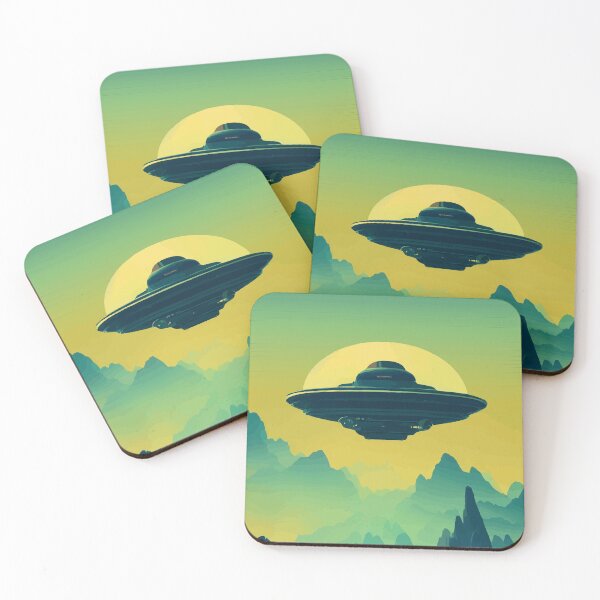Item preview, The UFO Arrival designed and sold by Vector Scout Lab.