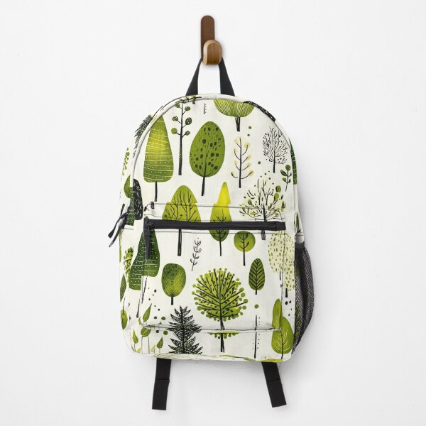 Item preview, Stylized Winter Forest Pattern with Evergreen Trees designed and sold by Piotrek0001.